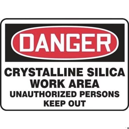 Accuform OSHA DANGER SAFETY SIGN CRYSTALLINE MCHG143XL MCHG143XL